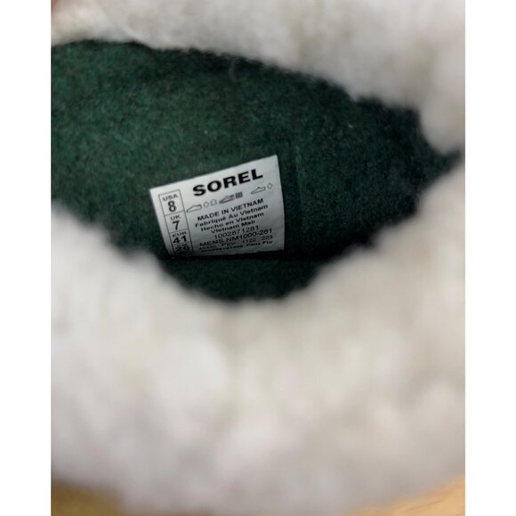 Sorel Mens Caribou Winter Snow Boots Size 8 Waterproof Leather & Rubber - Picture 8 of 11